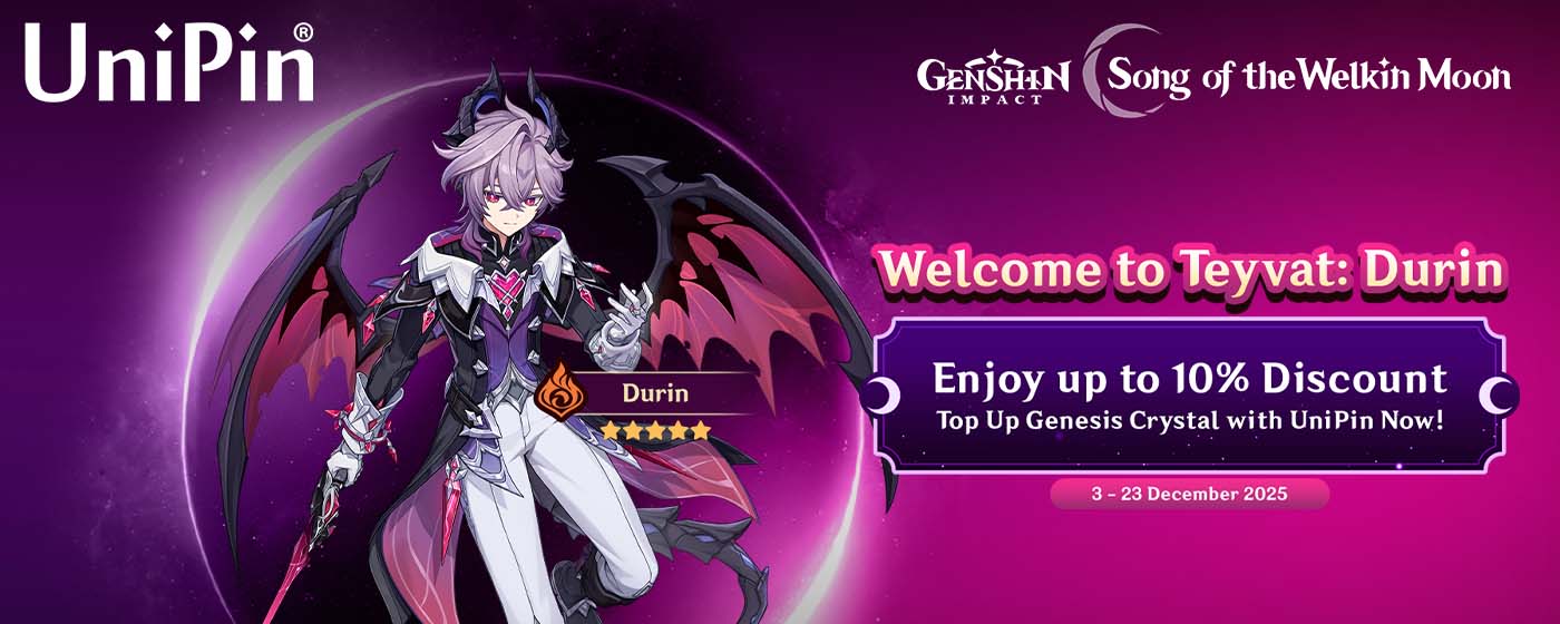 ⚔️✨Version Luna III – 🔥 Welcome to Teyvat, Durin! 🔥(MY)